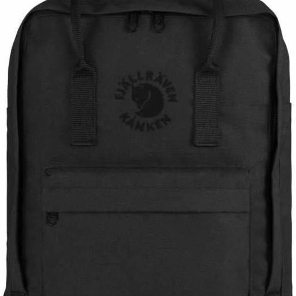 Fjallraven Re-Kanken Backpack, Black